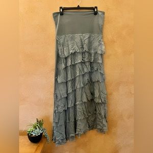 Art fest hand made beautiful layered skirt- l-xl